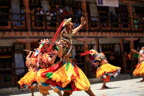 Bhutan Festival Journey — Bhutan landscape